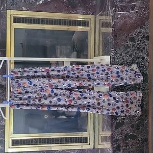 NFL apparel football helment teams pajama pants kids large 12/14